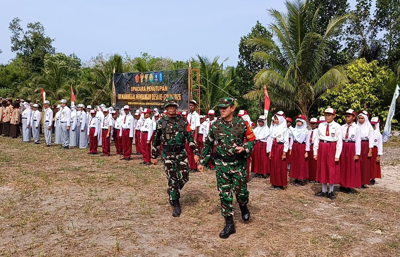 TMMD ke-129 Tutup dan Tingkatkan Kemandirian Desa Deniang