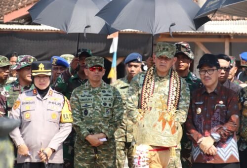 Penutupan TMMD Ke-129 di Sungkai Utara Dipimpin Pangdam dan Danrem