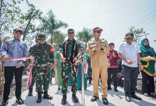 Penutupan TMMD 129: Bupati Lamongan Beri Apresiasi Tinggi untuk Pembangunan Desa