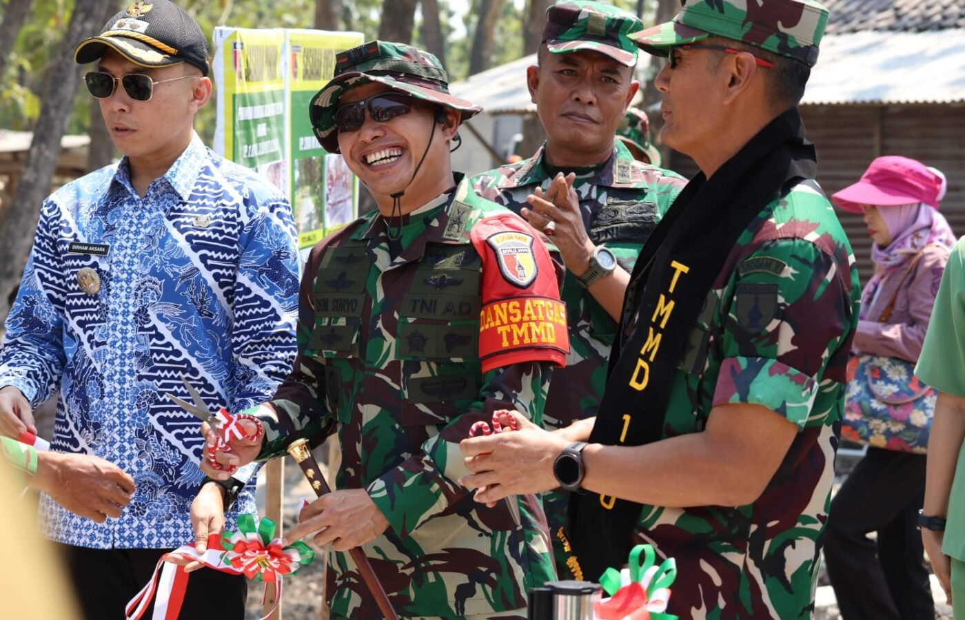 Resmi Dibuka, Jalan Beton TMMD 129 Bawa Harapan Baru bagi Warga Desa Tlemang