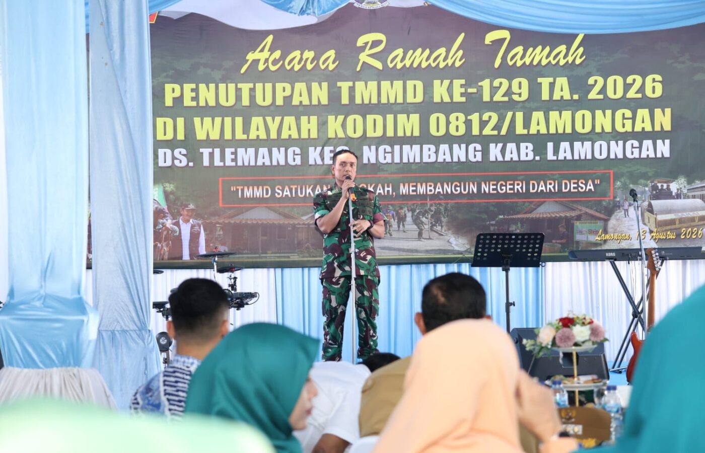 Kolonel Arm Beny Tutup TMMD 129, Serukan Kerja Sama untuk Masyarakat