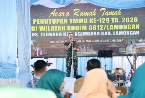 Kolonel Arm Beny Tutup TMMD 129, Serukan Kerja Sama untuk Masyarakat