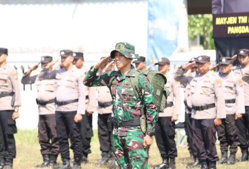 Komandan Upacara Membawa Kesan Mendalam di Penutupan TMMD ke-129