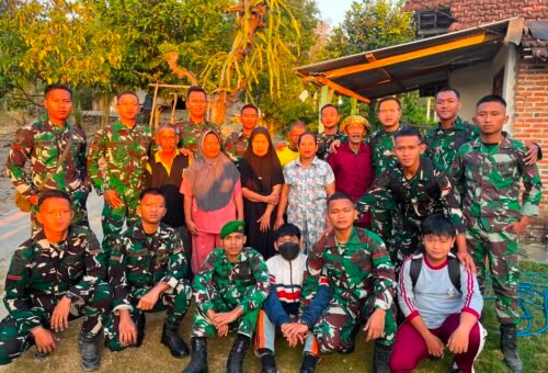 Kepulangan Satgas TMMD 129: Perpisahan Penuh Haru di Desa Tlemang