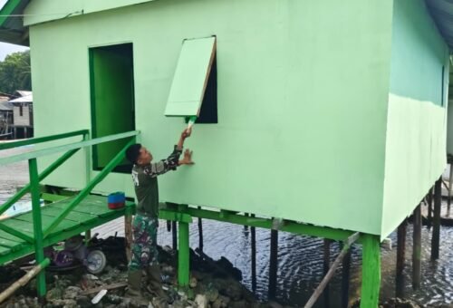 Renovasi RTLH Ibu Salawiyah Mendekati Akhir Pekerjaan