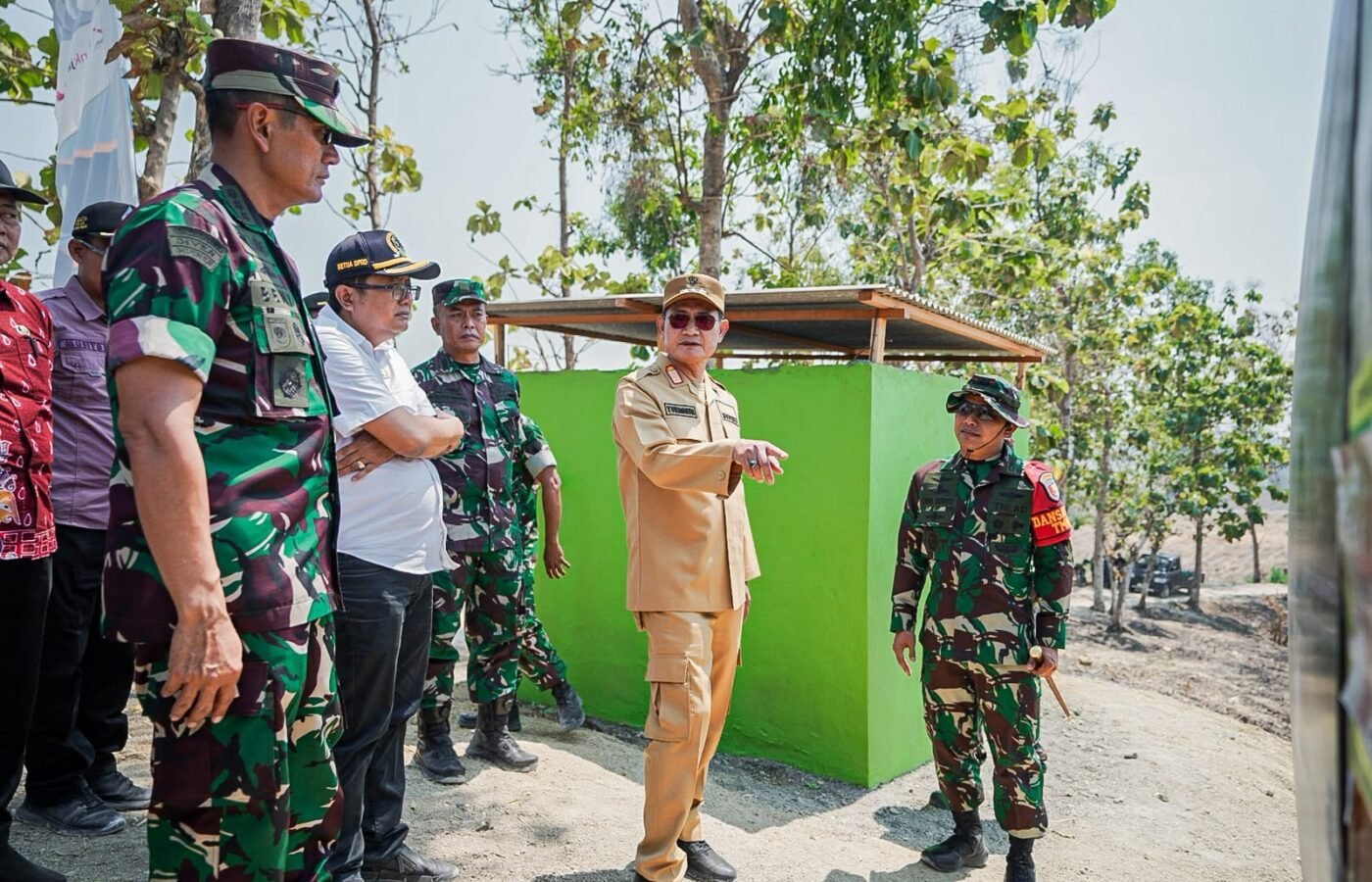 Apresiasi Tinggi untuk Dansatgas TMMD 129 dalam Pembangunan Tandon Air Bersih di Dusun Bakon