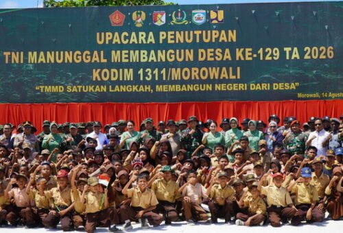 Penutupan Resmi TMMD Ke-129 di Wilayah Morowali