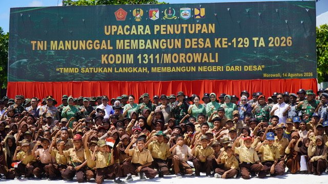 Penutupan Resmi TMMD Ke-129 di Wilayah Morowali
