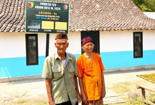 Transformasi Hunian Mbah Kardo Berkat TMMD 129 di Bojonegoro