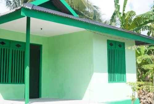 Pembangunan Kembali Rumah Bapak Hardi di Desa Pulau Dua Selesai, Ciptakan Tempat Tinggal Berstandar
