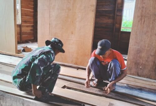 Progres Membangun RTLH Ibu Timah Mencapai 80 Persen