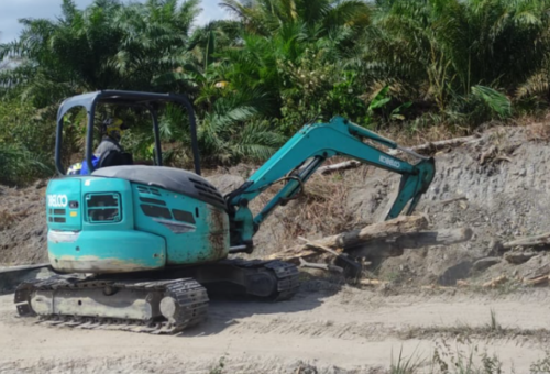 Pangkalan Penambahan Gorong-Gorong oleh Satgas TMMD Ke-129 Kodim 0413/Bangka Demi Drainase yang Lebih Baik