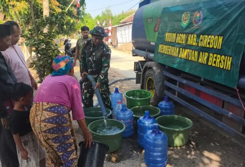 Bantuan Air Bersih Satgas TMMD ke-129: Menyemai Harapan Ditengah Musim Kemarau