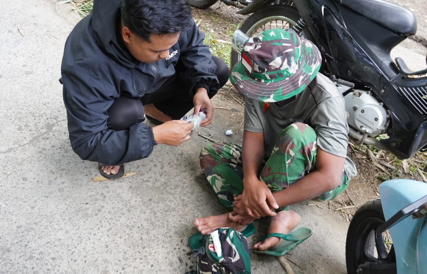 Peran Penting Tim Kesehatan dalam TMMD Ke-129 Kodim 1626/Bangli