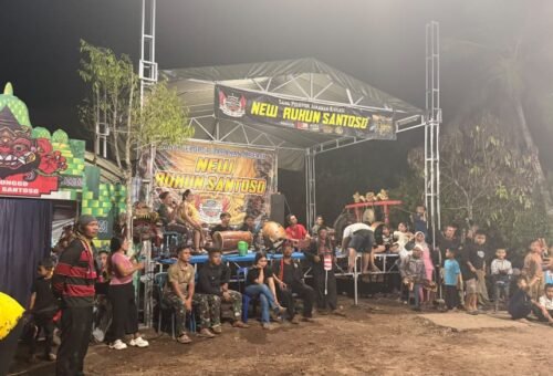 Harmoni TNI dan Masyarakat Terjalin dalam Acara Jaranan TMMD Ke-129