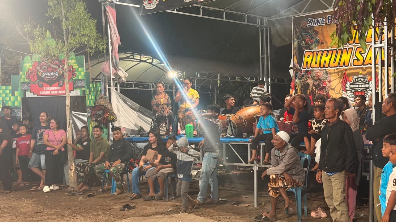 Jaranan Sebagai Medium Satgas TMMD Ke-129 untuk Menyampaikan Aspirasi Masyarakat Desa Bandaraya
