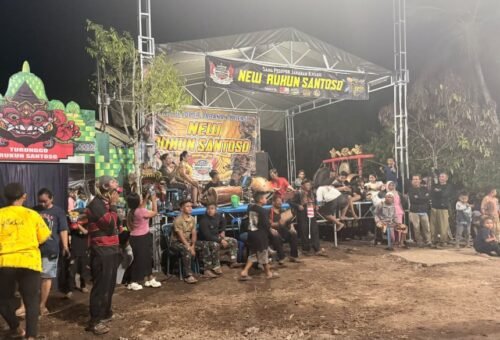 Kehadiran Tim TMMD Ke-129 di Acara Jaranan Disukai Masyarakat Desa Bandaraya