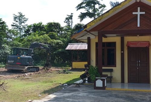 Satgas TMMD Ke-129 Kodim 1807/Sorong Selatan Dukung Masyarakat dengan Pembangunan Rumah Pastori