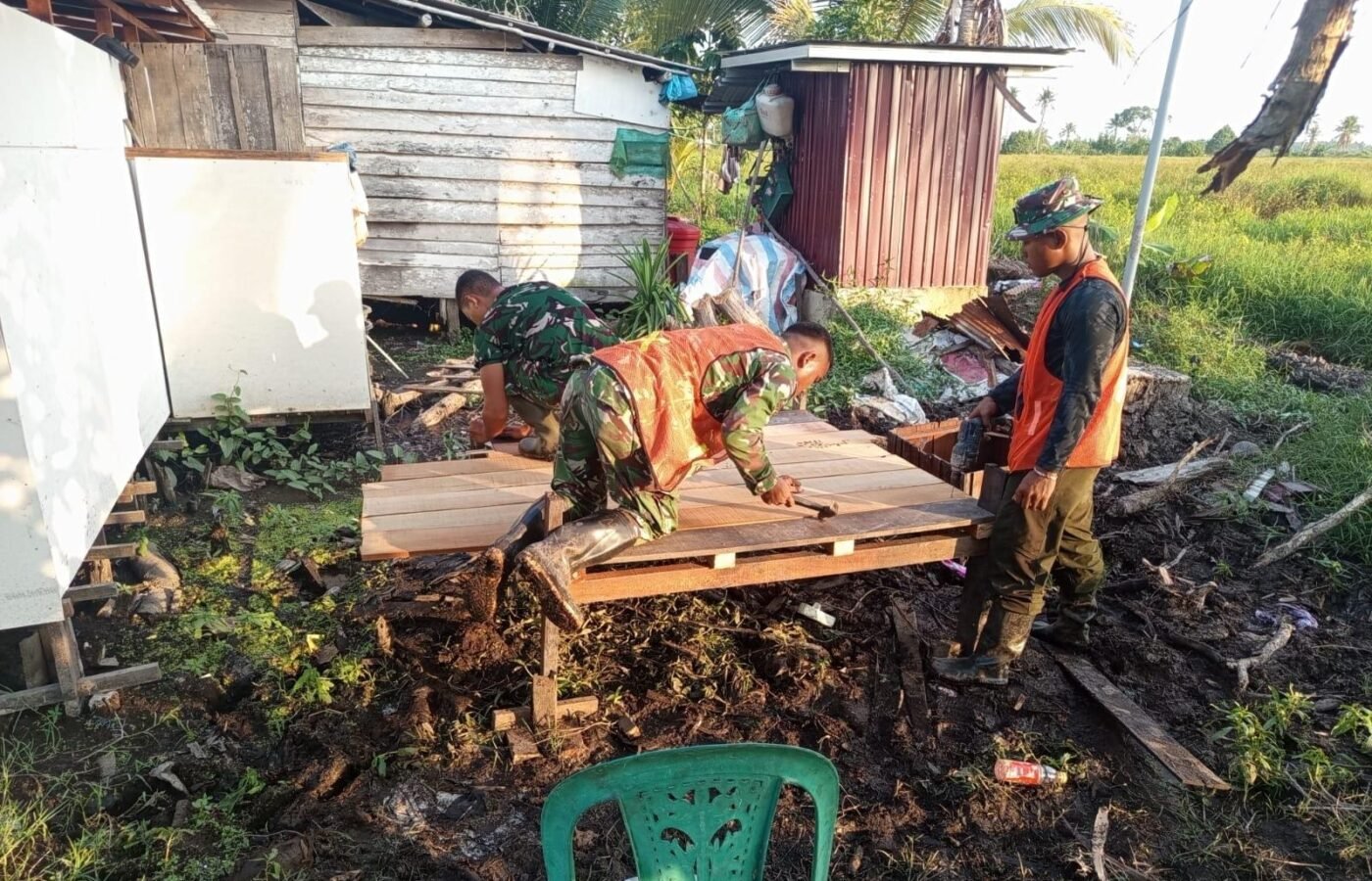 Peningkatan Kesehatan Masyarakat Melalui MCK di TMMD Ke-129