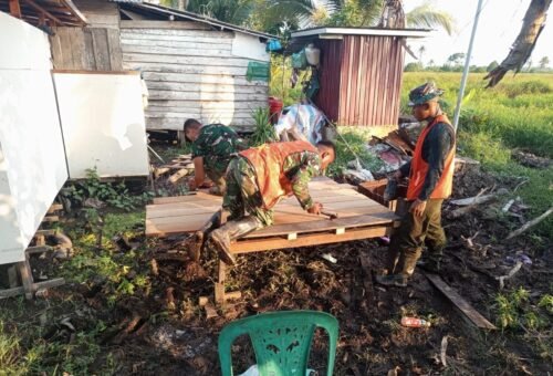 Peningkatan Kesehatan Masyarakat Melalui MCK di TMMD Ke-129