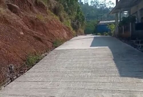 Harapan Baru Warga Desa Mekarmukti Usai Selesainya Betonisasi Jalan TMMD Ke-129