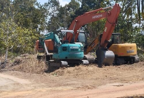 Jalan Satgas TMMD Ke-129 Kodim 0413/Bangka Membuka Akses Baru di Penyamun