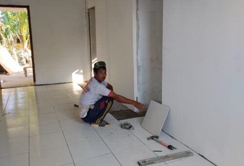 Progres Renovasi Rumah Bapak Iwan Oleh Satgas TMMD Ke-129