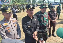 Bupati Bojonegoro Resmikan Program TMMD ke-129 dengan Anggaran Rp5,285 Miliar di Desa Kesongo