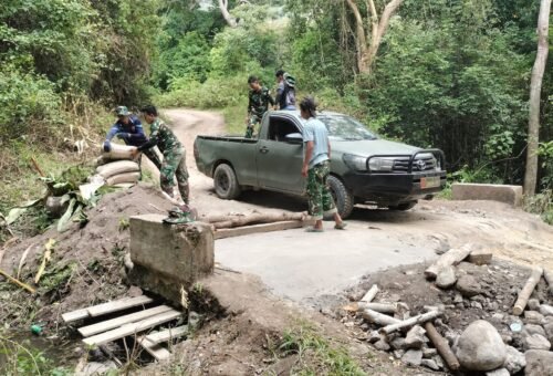 Percepatan Pembangunan Dekker di Bontocani oleh TMMD ke-129