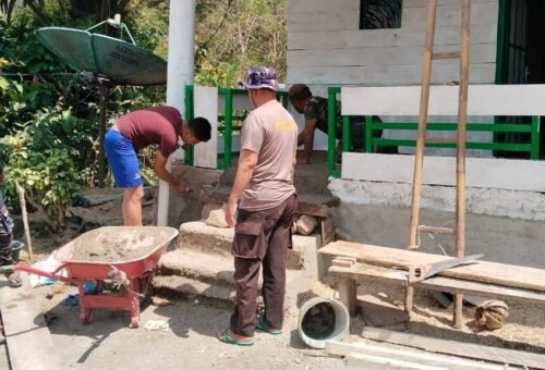 Rehabilitasi Teras RTLH Demmang Sukses Dilaksanakan