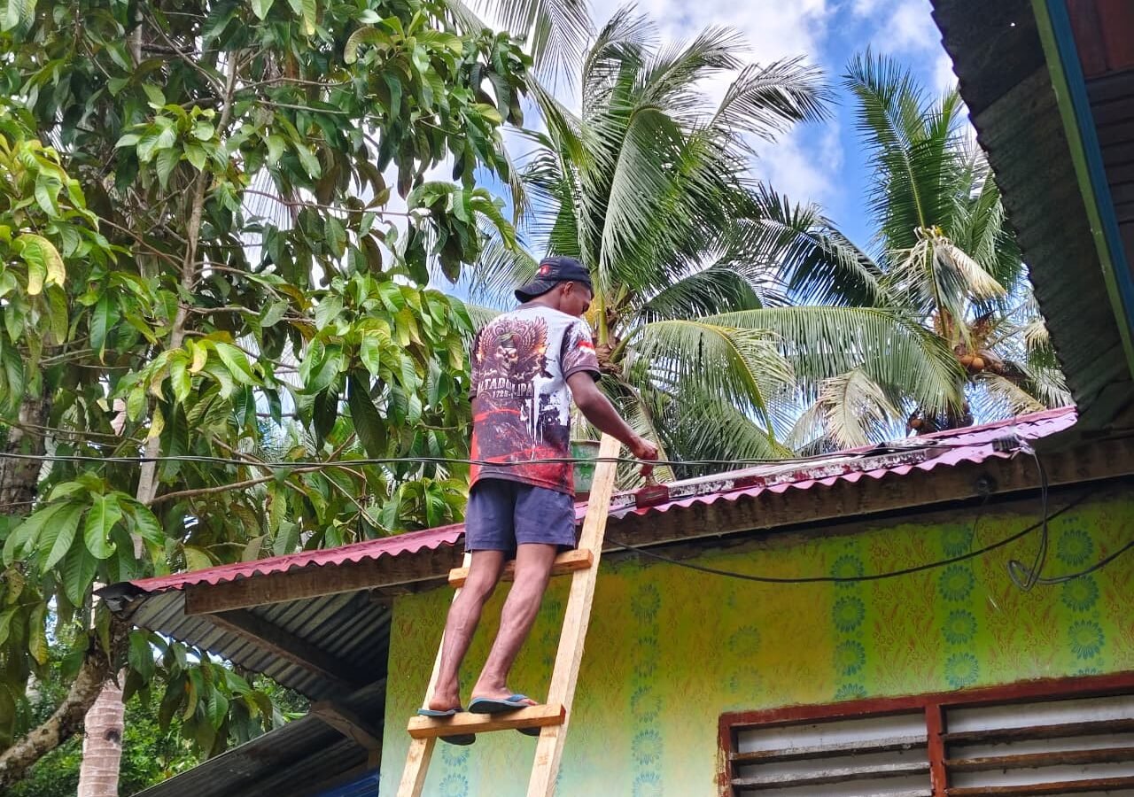 TNI AD Melakukan Rehabilitasi RTLH untuk Warga kurang Mampu