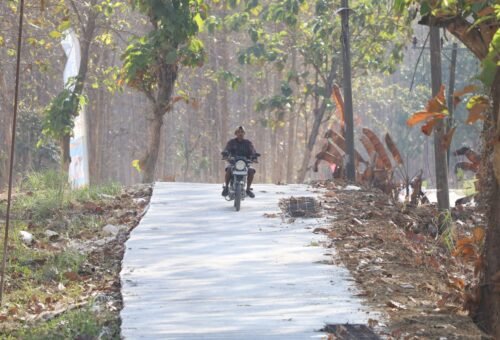 Transformasi Jalan Desa Tlemang, Warga Bersuka Cita atas Hasil TMMD 129