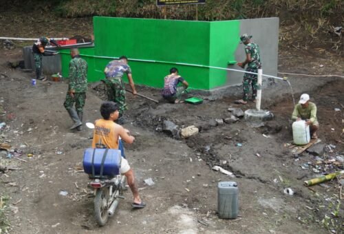 Warga Desa Sekardadi Terima Manfaat Air Bersih Meski Pembangunan Belum Selesai