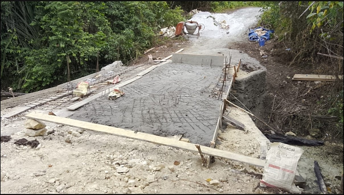 Proyek Rehabilitasi Jembatan TMMD Ke-129 Mencapai Penyelesaian Akhir