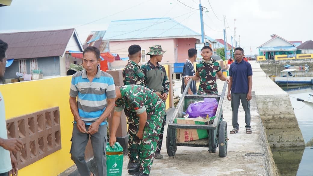 Keterlibatan Warga Dalam Program TMMD Ke-129 Kodim 1311/Morowali