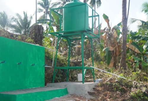 Fasilitas Air Bersih di Masjid Desa Polewali Selesai, Jamaah Kini Lebih Praktis