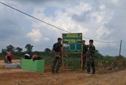 Pembangunan Infrastruktur di Desa Baru Raharja, 3 Gorong-Gorong Selesai Dikerjakan
