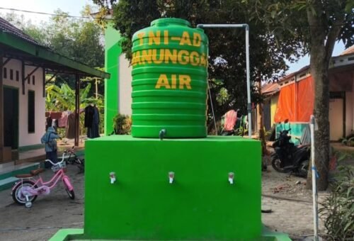 Keberhasilan Pembangunan MCK dan Air Bersih TMMD ke-129 Bawa Angin Segar bagi Warga Luwung Kencana