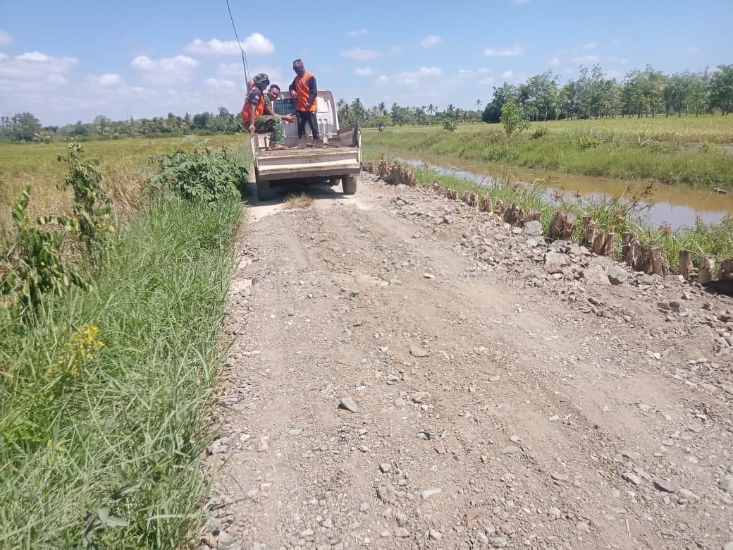 Pentingnya Penimbunan untuk Pembangunan Jalan TMMD di Desa Bandaraya