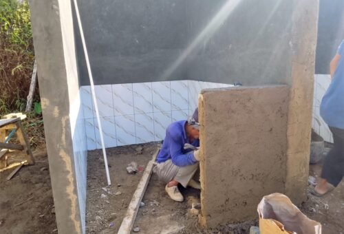 Pembangunan MCK TMMD Ke-129 Kodim 0608/Cianjur Menuju Akhir