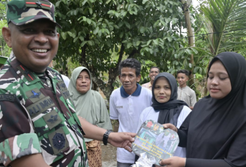 TMMD ke-129: Lima Keluarga di Pidie Mendapatkan Rumah Layak Huni
