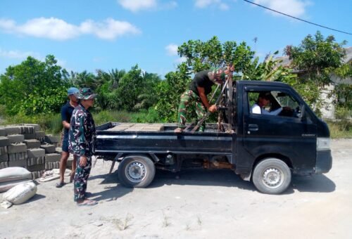 TMMD ke-129 Kodim 0413/Bangka: Fasilitas Keamanan Baru untuk Masyarakat
