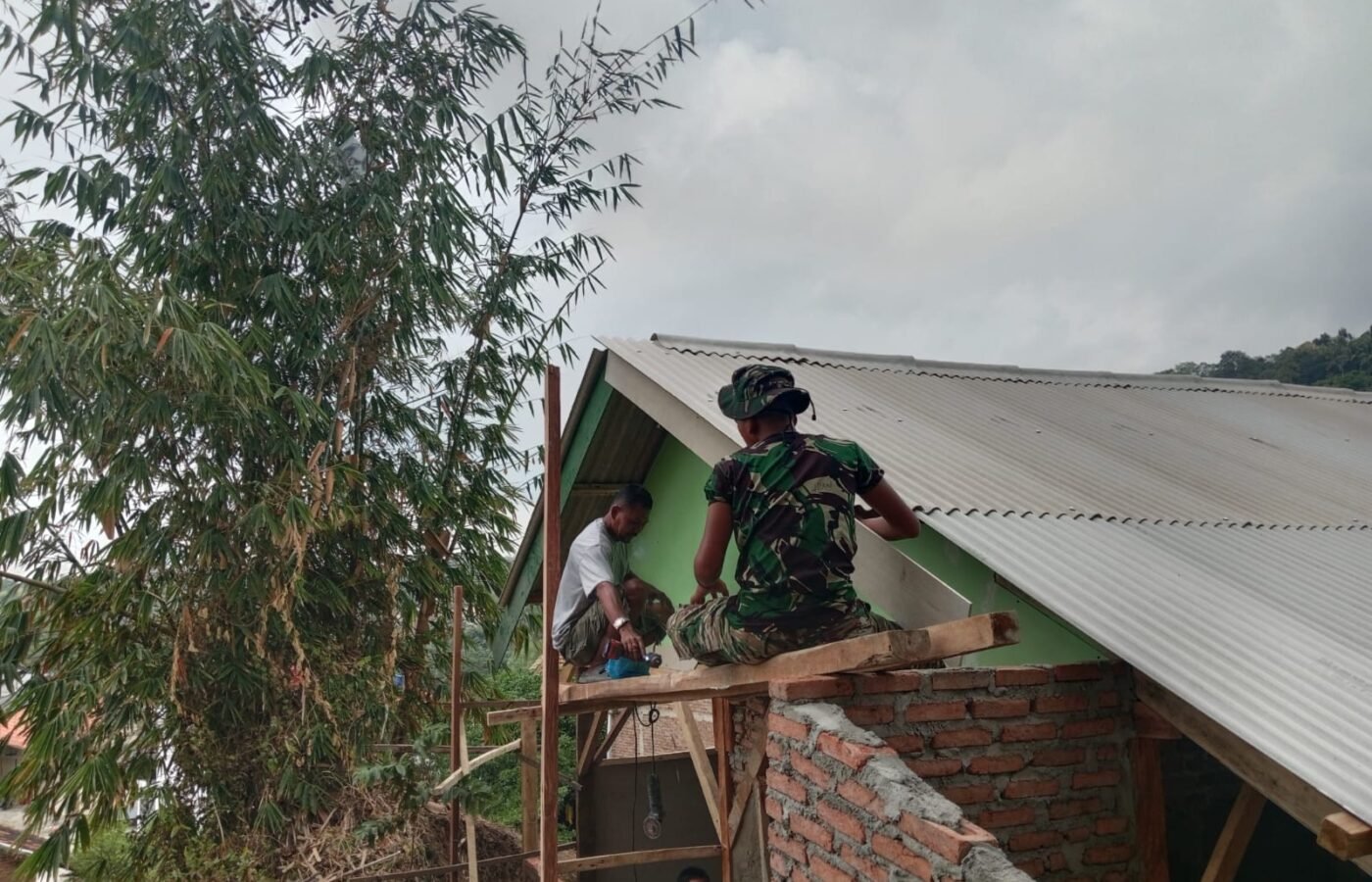 Progres TMMD ke-129, Rumah Pak Siswanto Jadi Harapan Baru