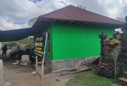 Program TMMD Dorong Perbaikan RTLH di Bangli