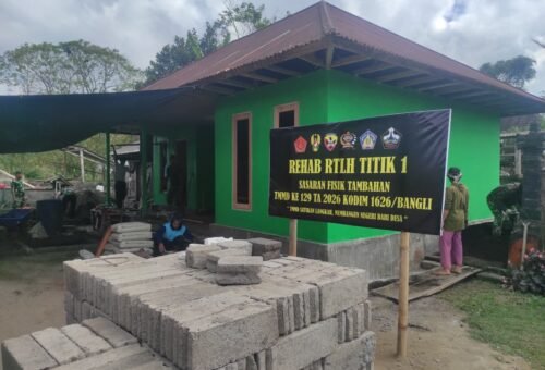 Transformasi Rumah I Wayan Pasta sebagai Cerminan Kesuksesan TMMD di Desa Sekardadi