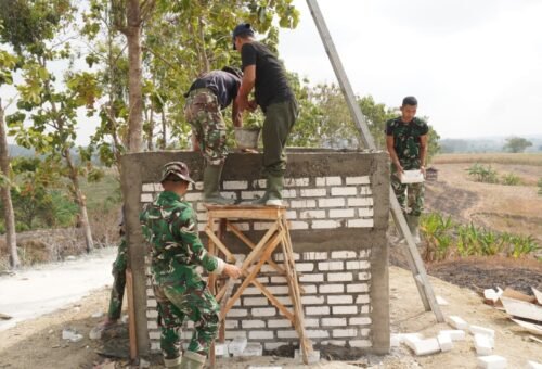 Proyek Tandon Air TMMD ke-129: Memastikan Akses Air Bersih untuk Warga Desa Tlemang
