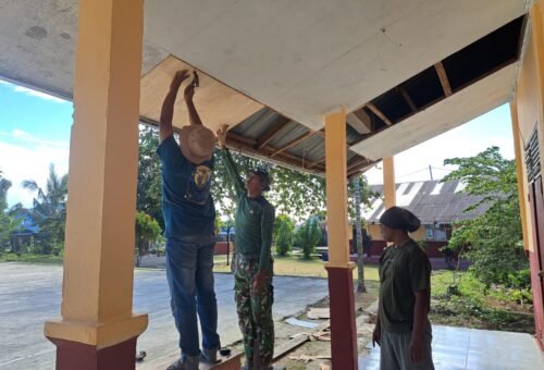 Pembangunan SMP Negeri 2 Bungku Selatan: Sinergi TNI dan Komunitas Lokal