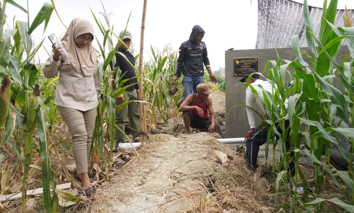 Upaya Nyata, Satgas TMMD ke-129 Buka Akses Air Bersih di Tlemang