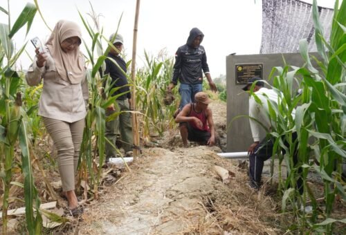 Upaya Nyata, Satgas TMMD ke-129 Buka Akses Air Bersih di Tlemang