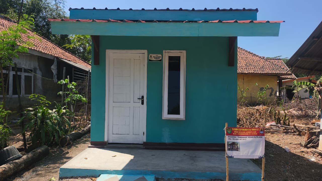 Rehabilitasi RTLH Bapak Rojali Selesai, Program TMMD ke-129 Ciptakan Hunian Sehat